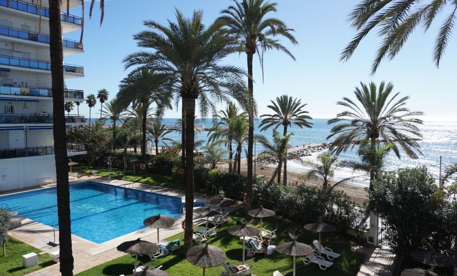 Skol 420C Fantastico 1 Dormitorio Primera Linea De Playa マルベーリャ エクステリア 写真